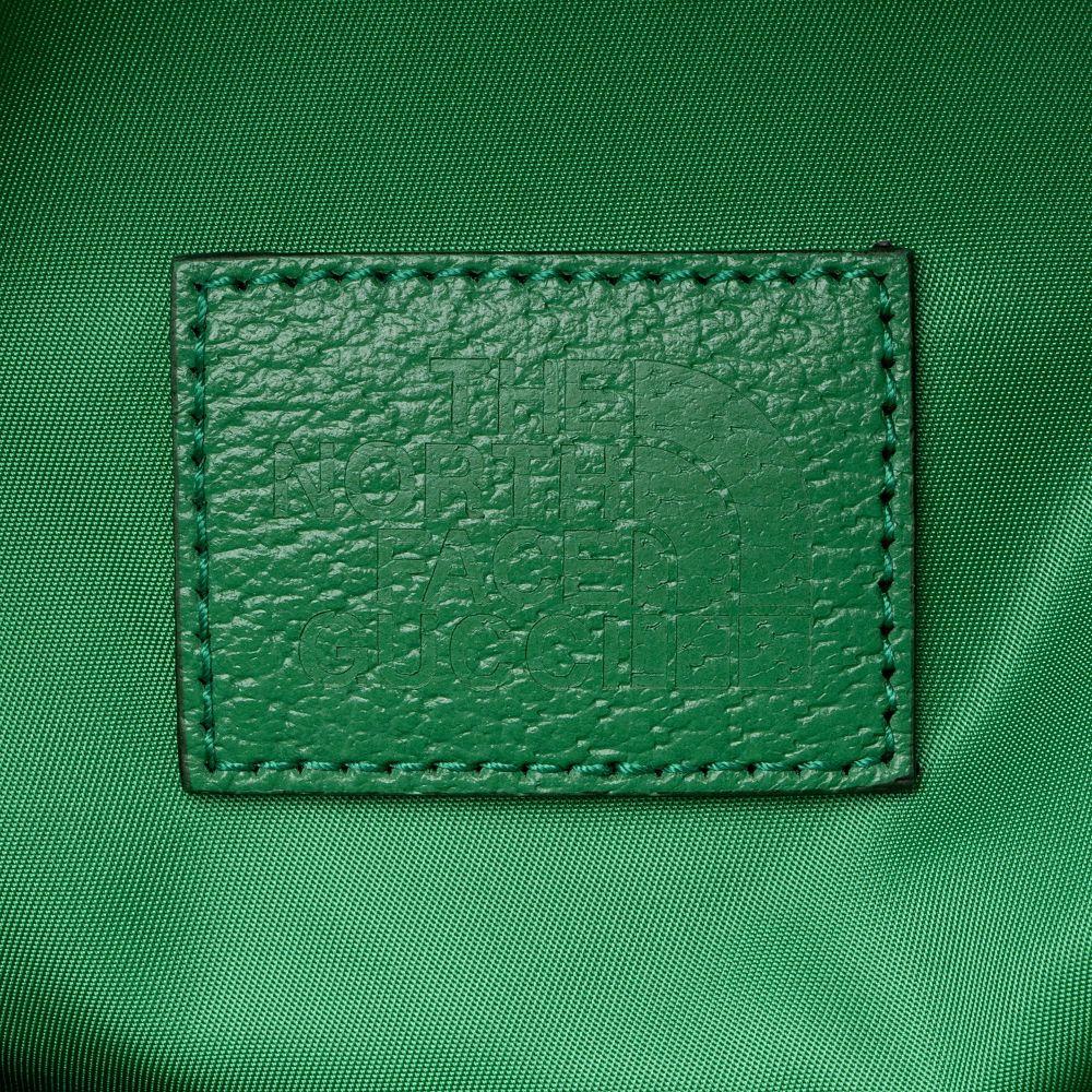 Gucci x North Face Econyl Logo Medium Backpack - Nylon - Black/Green/Multicolor