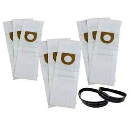 GV 3M Style Bags & 5 Pack of Belts (10 Pack) - White