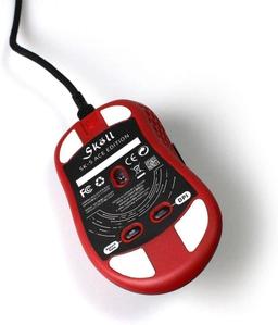 G-Wolves Skoll SK-S ACE Edition Gaming Mouse - Black/Red