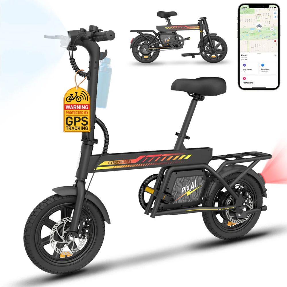 Gyrocopters PixAI Electric Foldable Cargo Bike