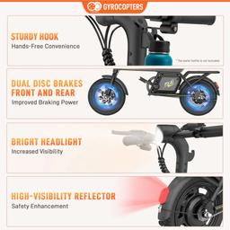 Gyrocopters PixAI Electric Foldable Cargo Bike