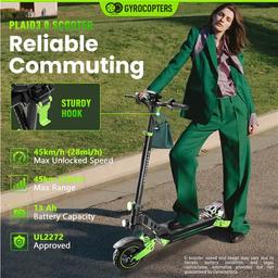Gyrocopters Plaid 3.0 Electric Scooter