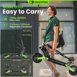 Gyrocopters Plaid 3.0 Electric Scooter