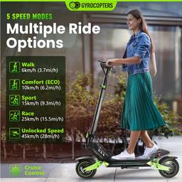 Gyrocopters Plaid 3.0 Electric Scooter