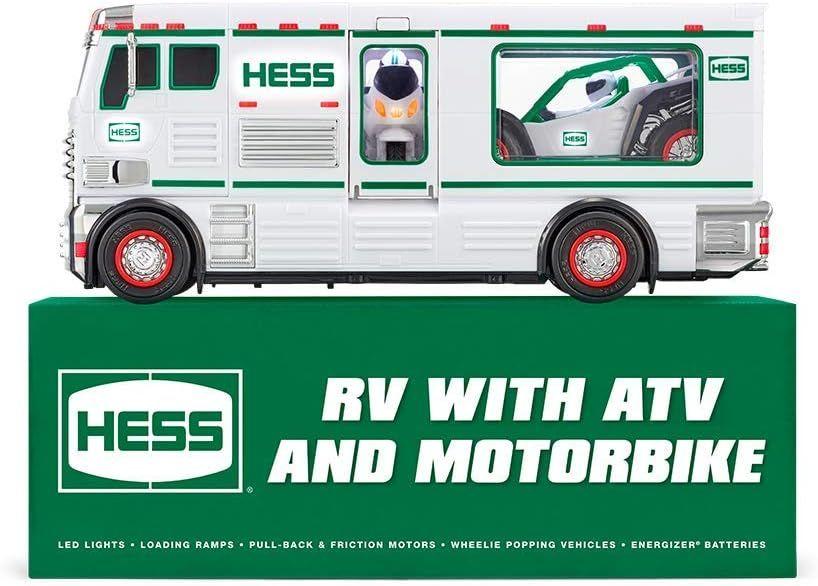HESS  RV with ATV and MOTORBIKE 2018 - White - Excellent
