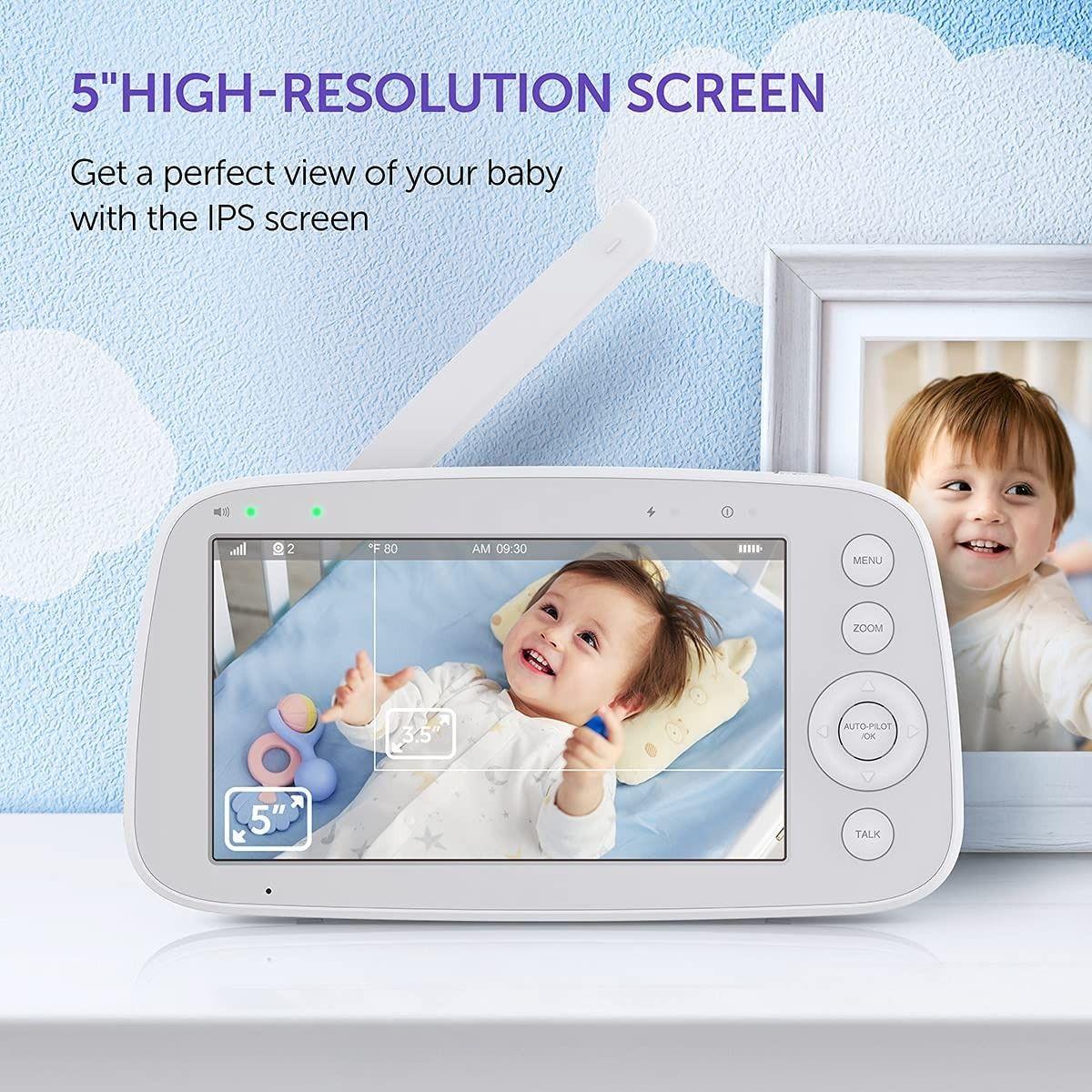 HiPP 5" 720P Video Baby Monitor (VA-IH006)