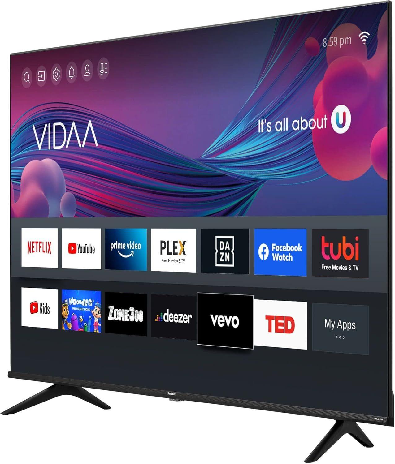 Hisense 43" 43A6GV 4K UHD VIDAA HDR10 Smart TV