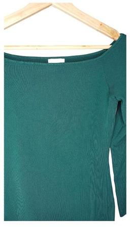 H&M Green Long Sleeve Blouse M