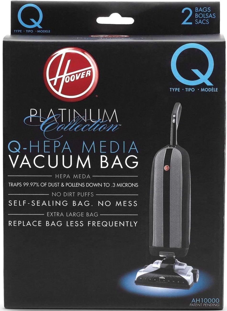 Hoover  AH10000 Platinum Type-Q HEPA Vacuum Bag (2-Pack) - White - Excellent