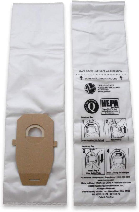 Hoover AH10000 Platinum Type-Q HEPA Vacuum Bag (2-Pack) - White