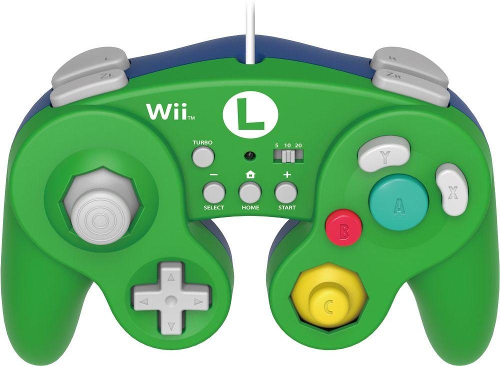Hori  Battle Pad for Nintendo Wii U - Luigi - Excellent