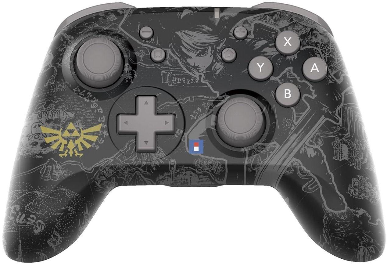 HORI  Wireless HORIPAD The Legend of Zelda Edition Pro Controller with Motion Control for Nintendo Switch - Grey - Excellent