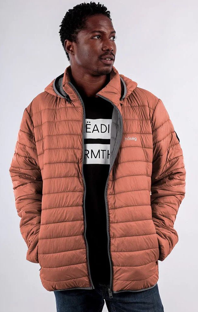 Hoseg Men's Alpafill 60 Hooded Puffer Jacket (M)