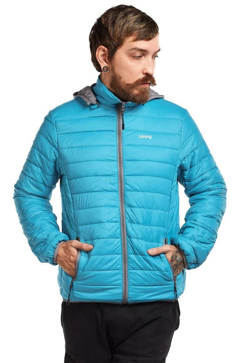 Hoseg Men's Alpafill 60 Hooded Puffer Jacket (M)