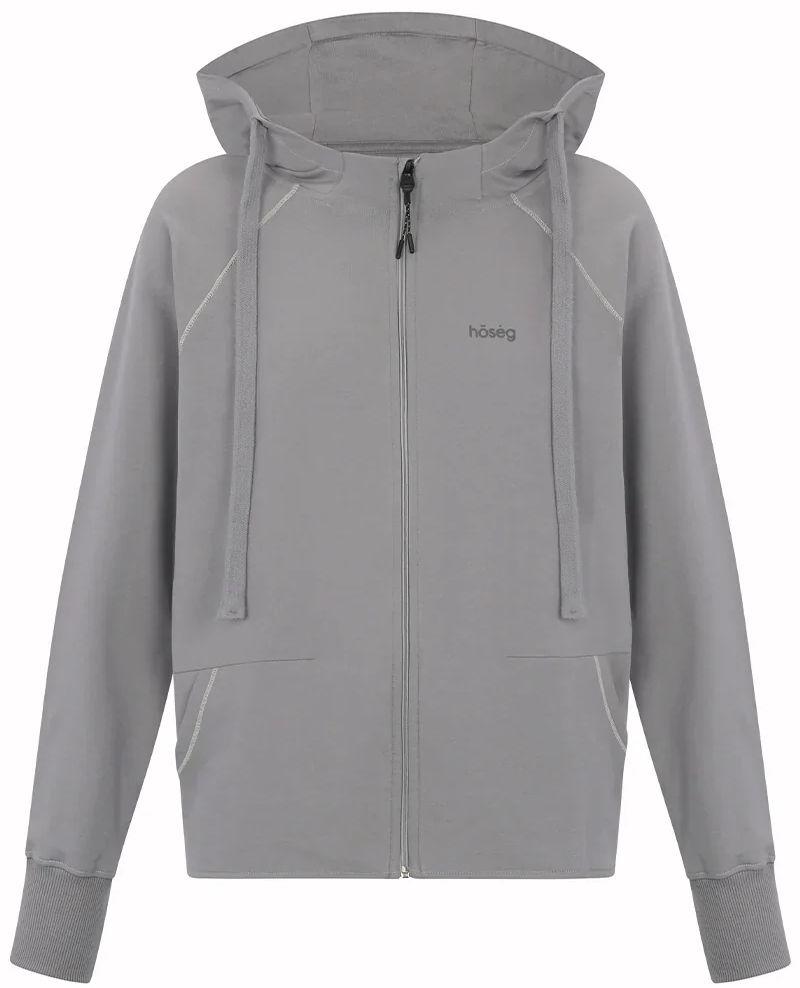 Hoseg  Men's Full Zip Hoodie (L) - Greyhound - Brand New