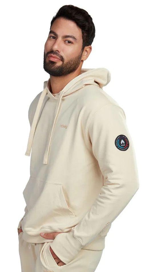 Hoseg Men's Hoodie (S) - Artic Wolf
