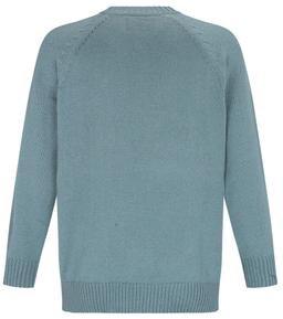 Hoseg Men's Knitwear Sweater (L) - Glacier
