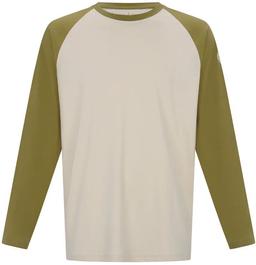 Hoseg Men's Long Sleeve T-Shirt (L) - Artic Wolf & Clover