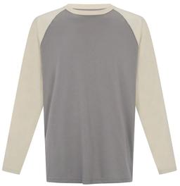 Hoseg Men's Long Sleeve T-Shirt (L) - Greyhound & Artic Wolf