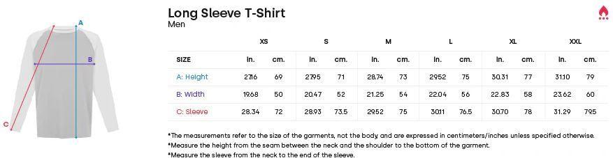 Hoseg Men's Long Sleeve T-Shirt (M) - Artic Wolf & Clover