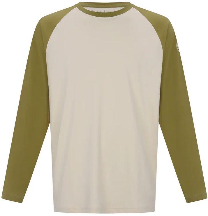 Hoseg  Men's Long Sleeve T-Shirt (XL) - Artic Wolf & Clover - Brand New