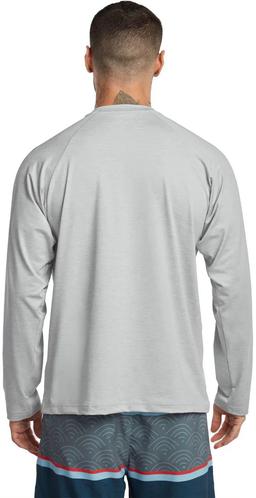 Hoseg Men's Polo Long Sleeve UV Shield (M) - Moonstone