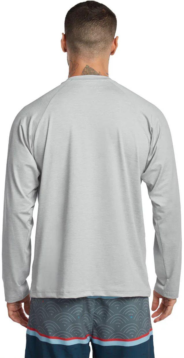 Hoseg Men's Polo Long Sleeve UV Shield (M) - Moonstone