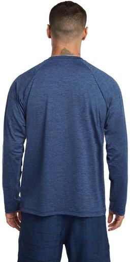 Hoseg Men's Polo Long Sleeve UV Shield (M) - Pacifico