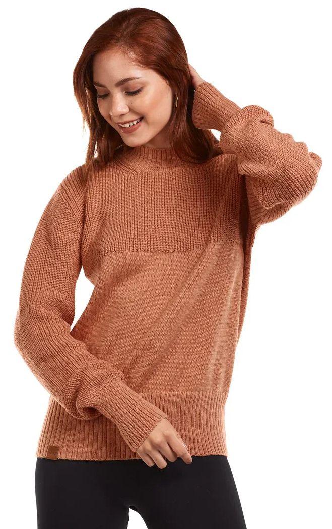 Hoseg Women's Boxy Knitwear Sweater (M) - Autumn
