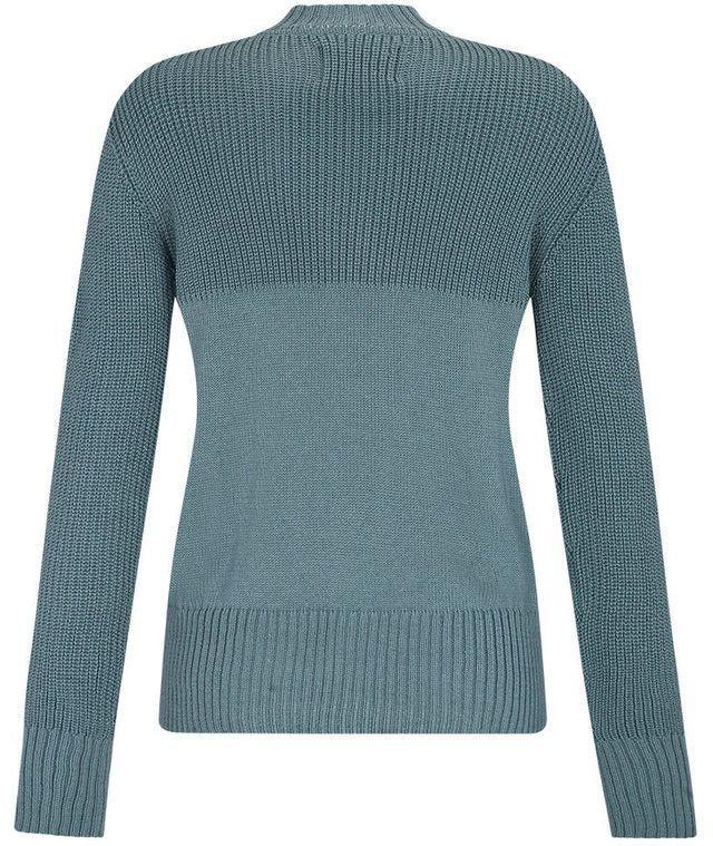 Hoseg Women's Boxy Knitwear Sweater (M) - Glacier