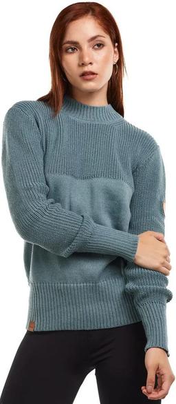 Hoseg Women's Boxy Knitwear Sweater (S) - Glacier