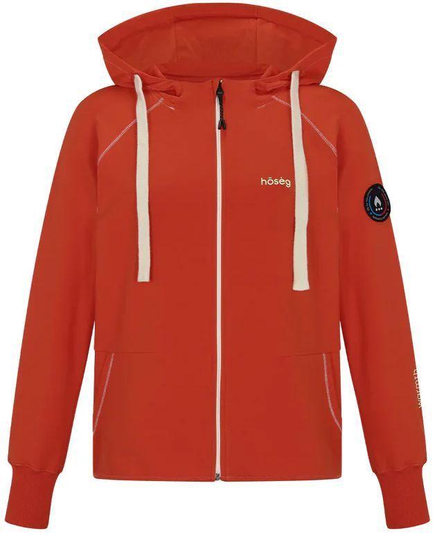 Hoseg  Women's Full Zip Hoodie (M) - Barberry - Brand New