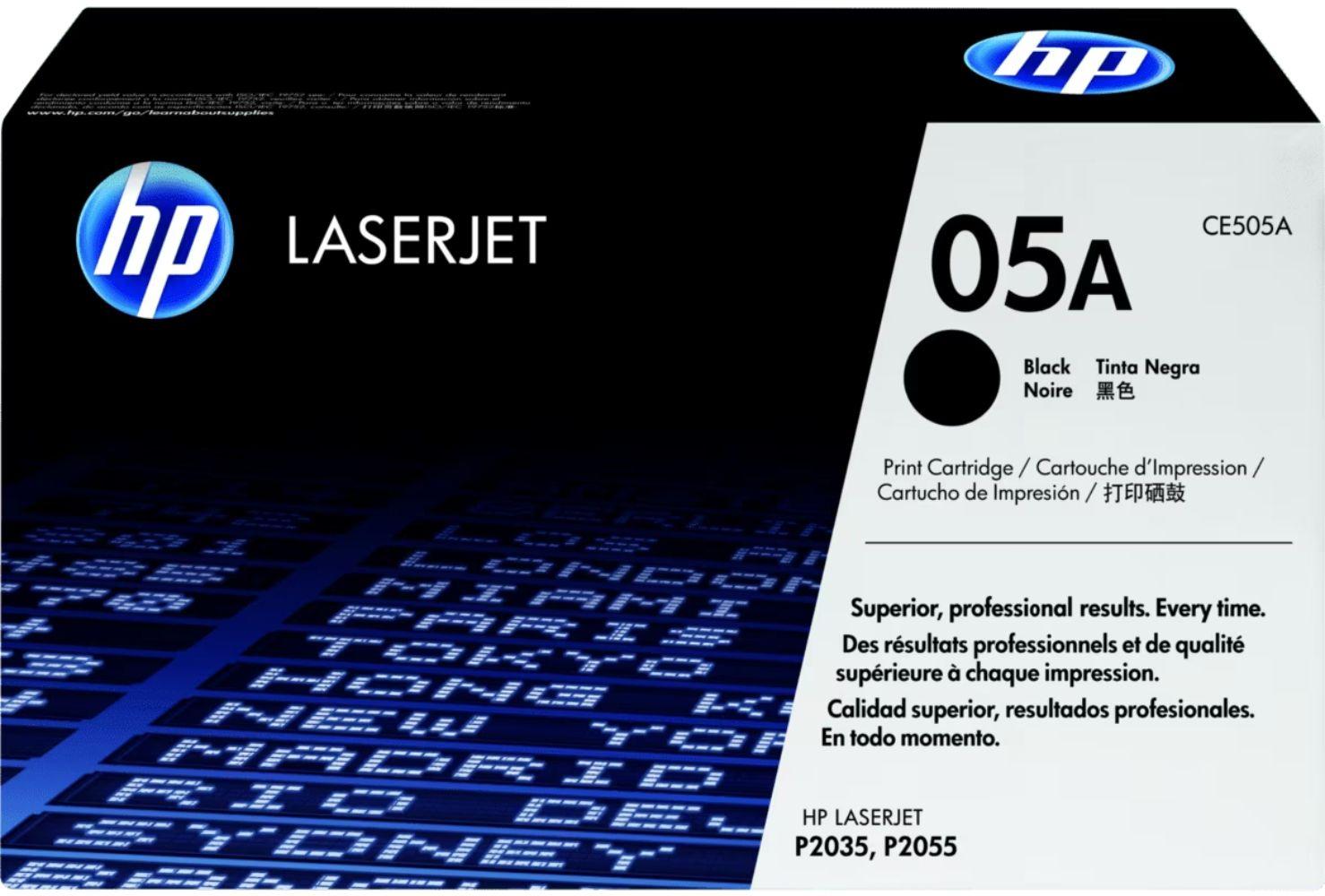 HP  05A Original LaserJet Toner Cartridge - Black - Brand New