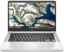 HP 14a-na0200nr Chromebook 14" Intel Celeron N4120 1.1GHz in Mineral Silver