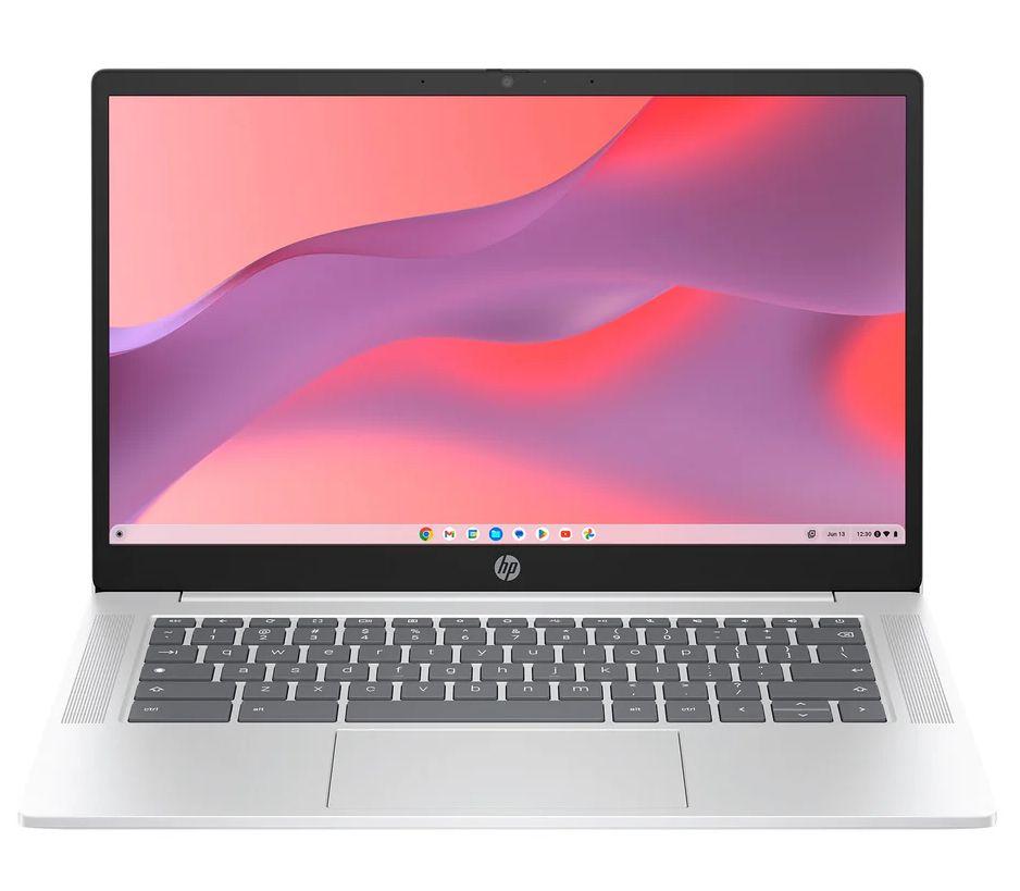 HP 14a-nf0131wm Laptop 14" - Intel N200 1.8GHz - 128GB - Silver - 4GB RAM - 14 Inch - Acceptable