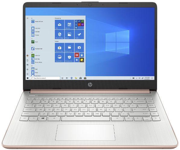 HP 14-dq0030nr Laptop 14" Intel Celeron N4020 1.1GHz in Rose Gold in Excellent condition