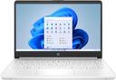 HP 14-dq0052dx Laptop 14" Intel Celeron N4120 1.1GHz in Snowflake White