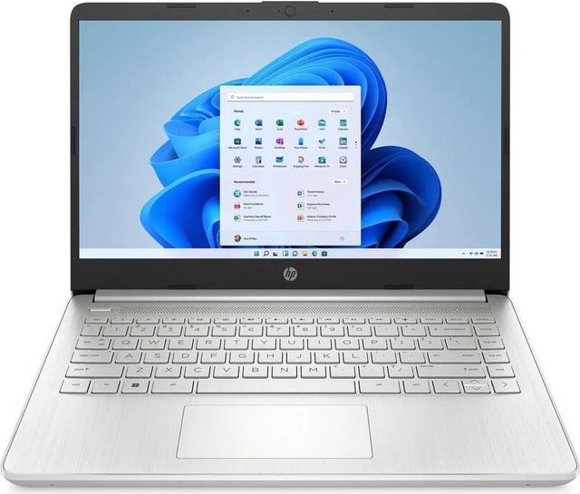 HP 14-dq0733ds Laptop 14" Intel Pentium Silver N5030 1.1GHz in Natural Silver in Excellent condition