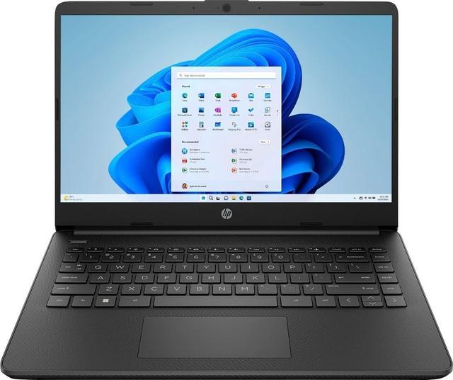 HP 14-dq0761dx Laptop 14" Intel Celeron N4120 1.1GHz in Black in Excellent condition