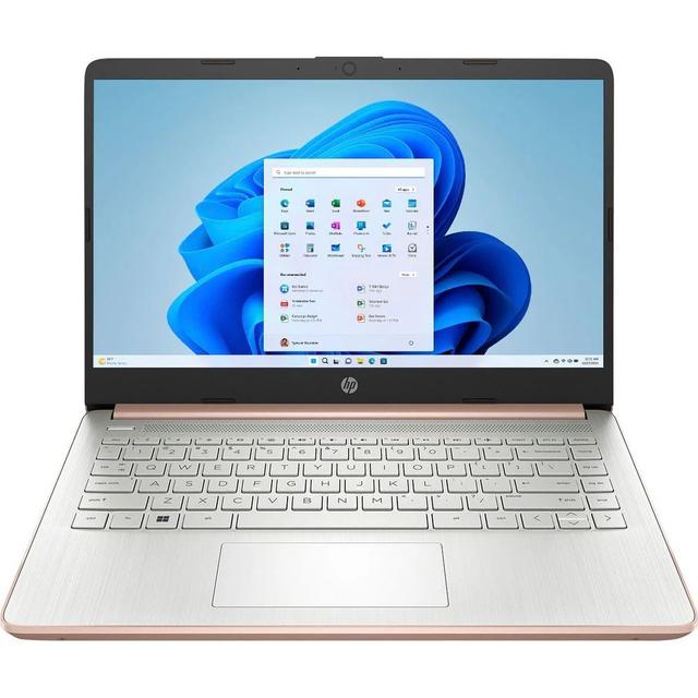 HP 14-dq0762dx Laptop 14" Intel Celeron N4000 1.1GHz in Rose Gold in Excellent condition