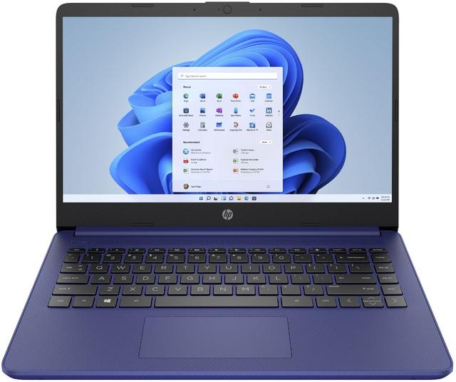 HP 14-dq3210ca Laptop 14" Intel Celeron N4500 1.1GHz in Indigo Blue in Excellent condition