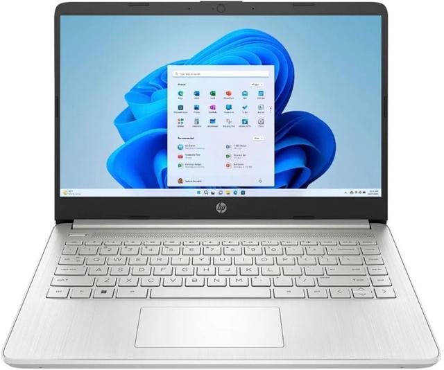 HP 14-dq6011dx Laptop 14" Intel Processor N150 0.8GHz in Natural Silver in Excellent condition