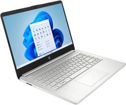 HP 14-dq6011dx Laptop 14" - Natural Silver - Intel Processor N150 0.8GHz - 8GB RAM - 128GB