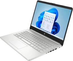 HP 14-dq6011dx Laptop 14" - Natural Silver - Intel Processor N150 0.8GHz - 8GB RAM - 128GB