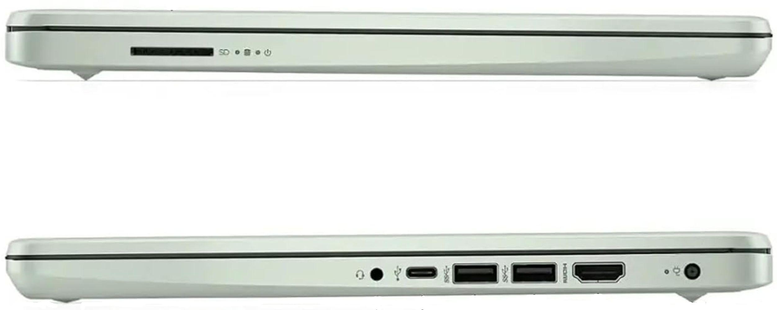 HP 14-dq6013dx Laptop 14" - Willow Green - Intel Processor N150 0.8GHz - 4GB RAM - 128GB