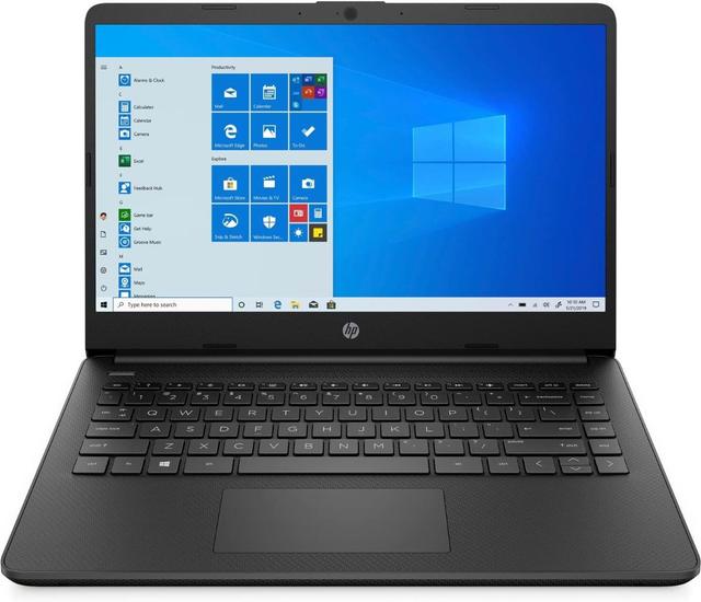 HP 14-fq0009ca Laptop 14" AMD 3020e Processor 1.2GHz in Black in Excellent condition