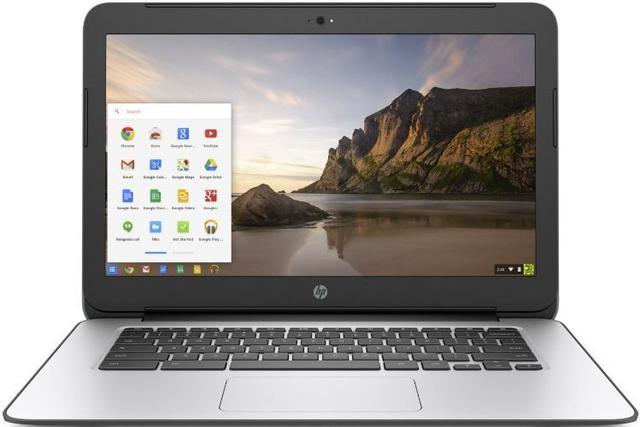 HP 14 G4 Chromebook Laptop 14" Intel Celeron N2840 2.16GHz in Black in Good condition