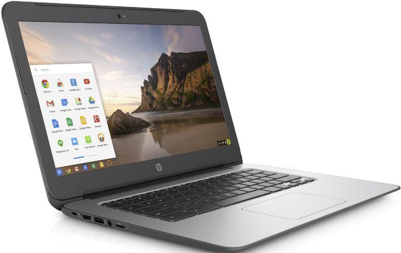 HP 14 G4 Chromebook Laptop 14" - Black - Intel Celeron N2840 2.16GHz - 4GB RAM - 16GB