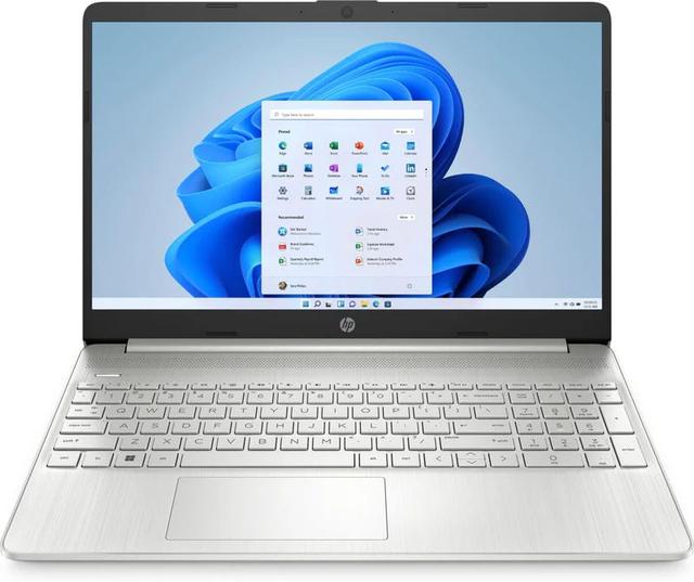 HP 15-ef2040tg Laptop 15.6" AMD Ryzen 5 5500U 2.1GHz in Silver in Excellent condition