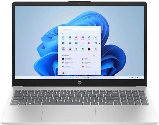 HP 15-fd0203nr Laptop 15.6" Intel Core i3-N305 3.8GHz in Silver in Excellent condition